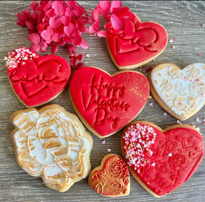 Valentine Theme cookies