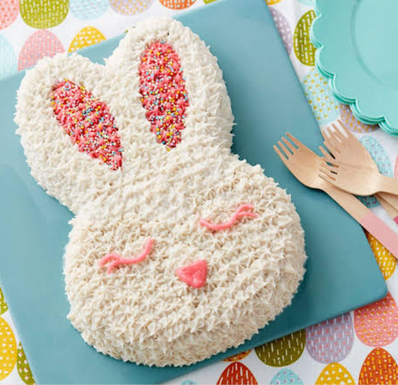 Easter Bunny Ribbon cake