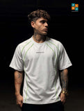 Piping-Detail Activewear Athletic Tee