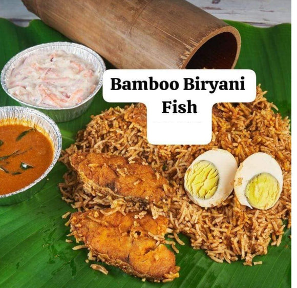 Fish Bamboo Biriyani (SERVES 4)