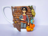 Polymer Clay Harry Potter Theme Mug