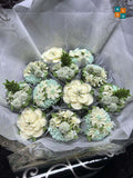 Dozen Bloom Cup Cake Bouquet