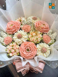 Dozen Bloom Cup Cake Bouquet