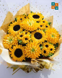 Dozen Bloom Cup Cake Bouquet