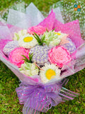 Dozen Bloom Cup Cake Bouquet