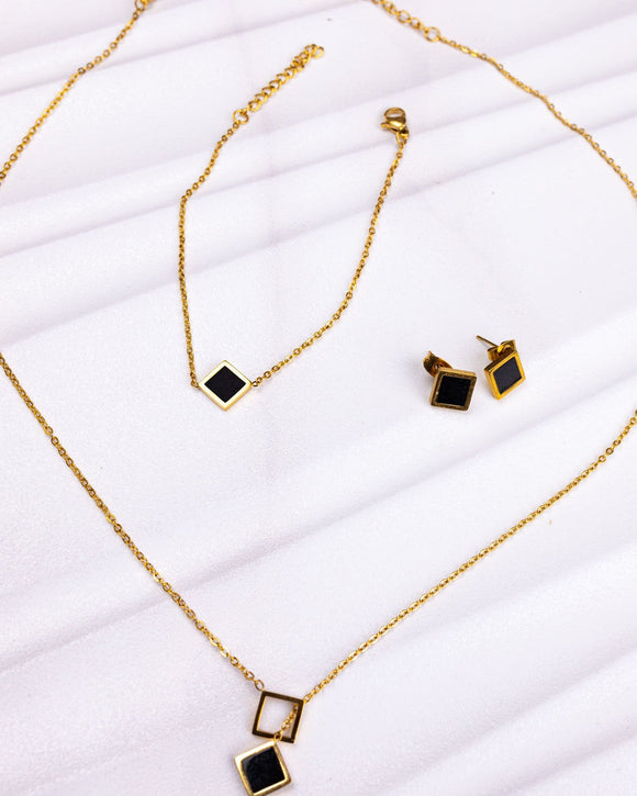 Four-piece Square Elegance Set