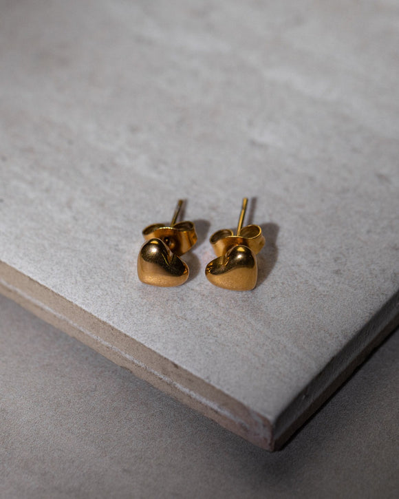 Classic Mini Heart Earrings