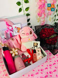 Sweetheart Pink Elegance Gift Crate