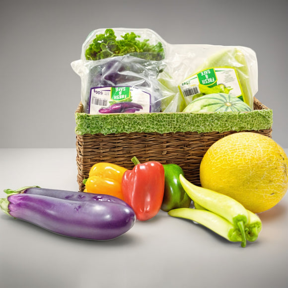 Vegetables in Kithul Basket