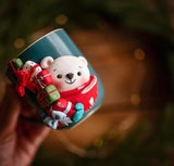 Polymer Clay Christmas Theme Mug