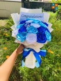 Charming 20 Ribbon Roses Bouquet