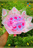 Sweet Love – 10 Ribbon Roses