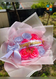 Sweet Love – 10 Ribbon Roses