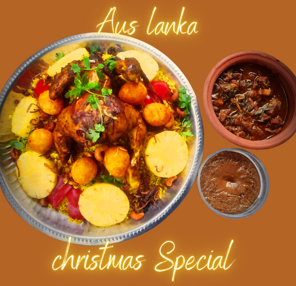 Aus Lanka Easter Special with Free King coconut wine bottle (serves 06)