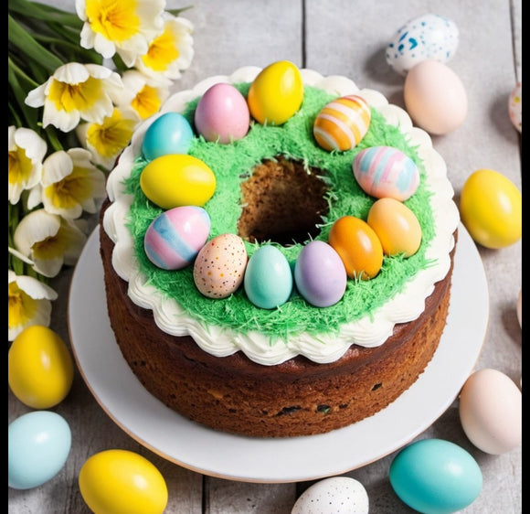 Easter Eggs design cake
