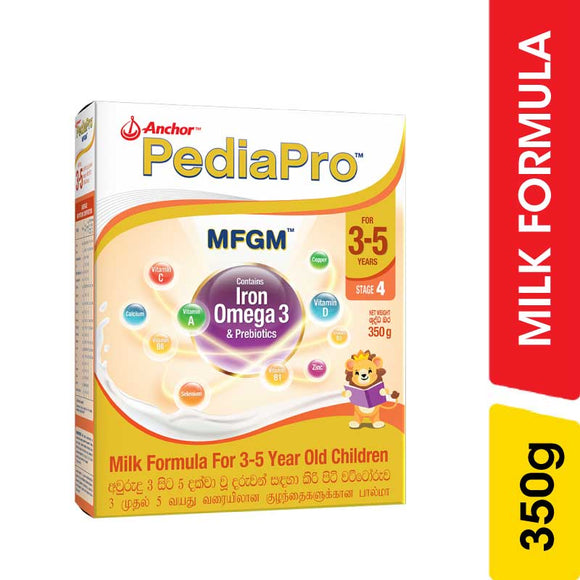 Anchor Pedia Pro MFGM Milk Formula For 3-5 Years - 400.00 g