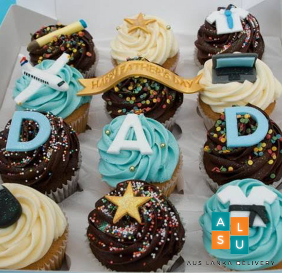 Father’s Day cup cakes