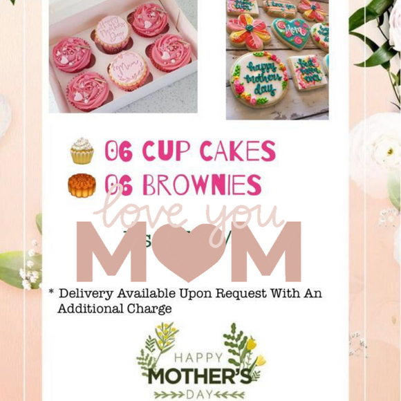 Mother’s Day cupcakes and brownies