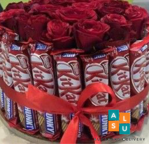 KitKat rose bunch