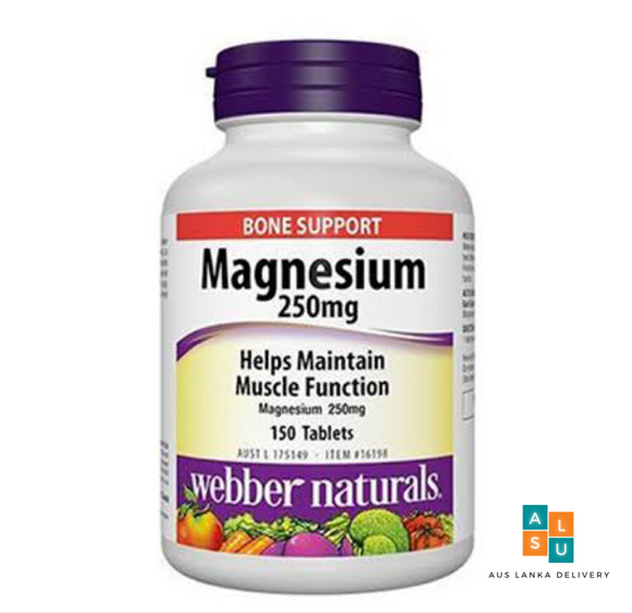 Magnesium 250mg (150 capsules)