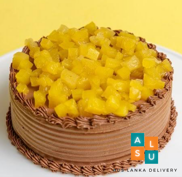 Chocolate pineapple cake