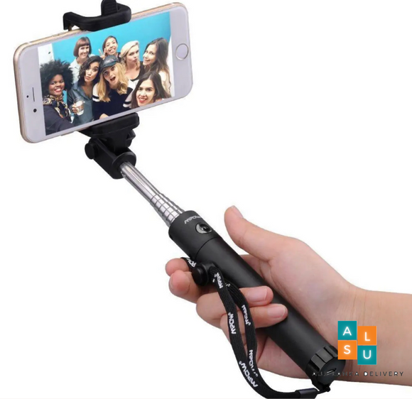 Extendable Wired selfie stick