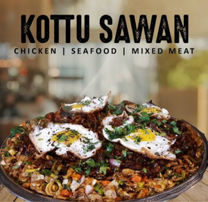 Chicken Kottu Sawan ( serves 6)