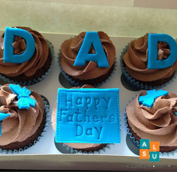 Fathers Day cupcakes 6 pack