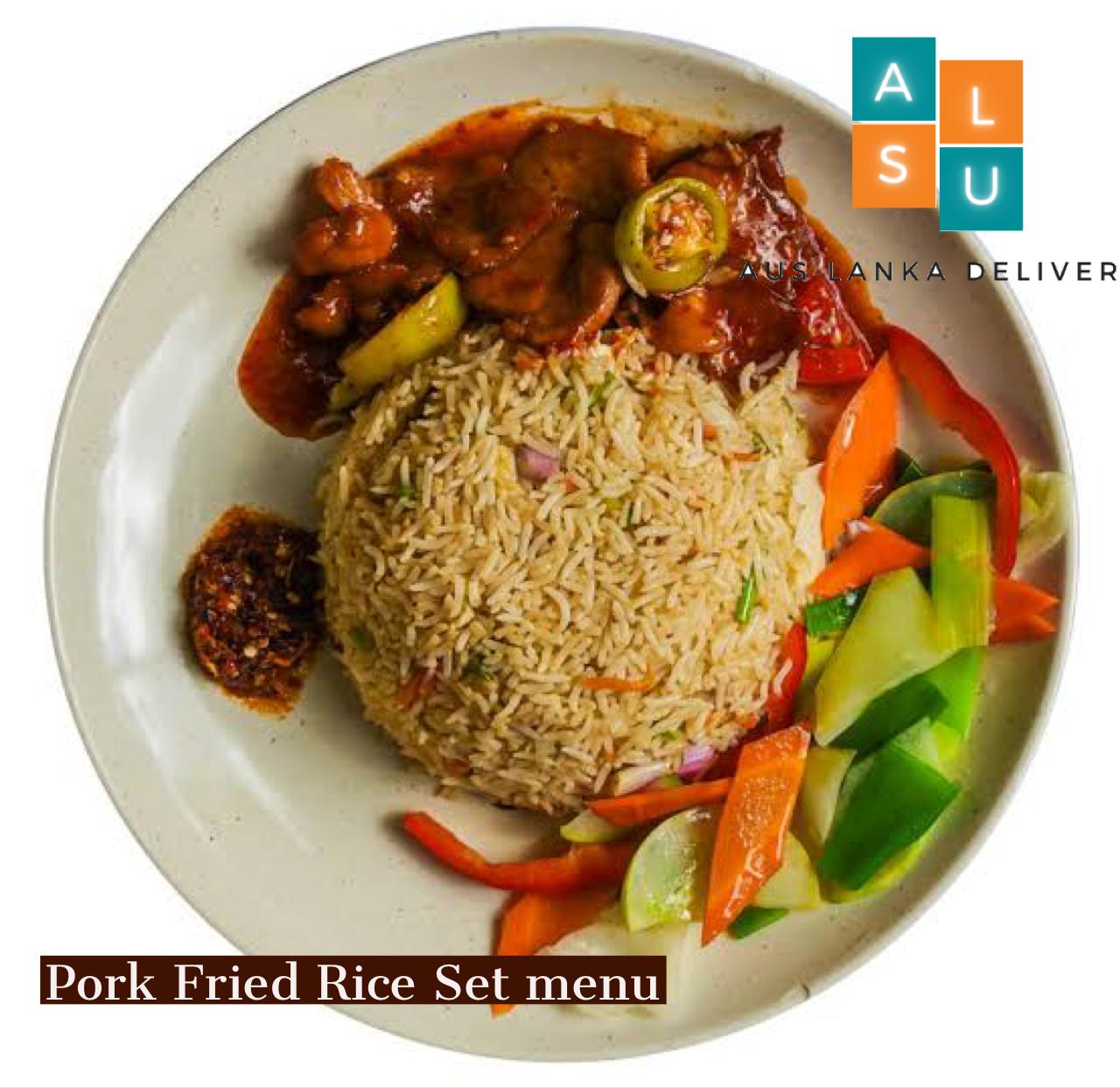 Fried Rice Set Menu (5 Pax) – Aus Lanka Delivery