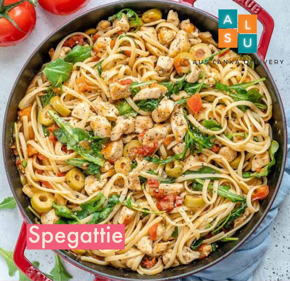 Spaghetti with Thai Basil (5 Pax)