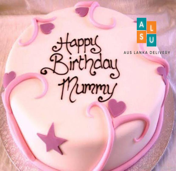 Mothers Birthday Pink Cake