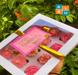 FLOWERY CUP CAKES - Aus Lanka Delivery