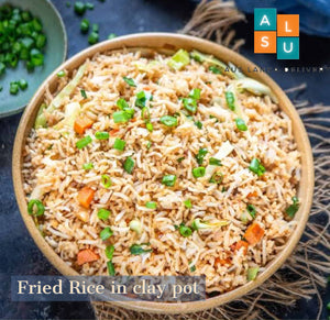 Sri Lankan Fried Rice in Clay Pot (Serves 4)