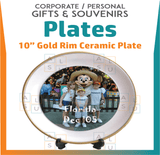 Personalized Ceramic Plate - Aus Lanka Delivery